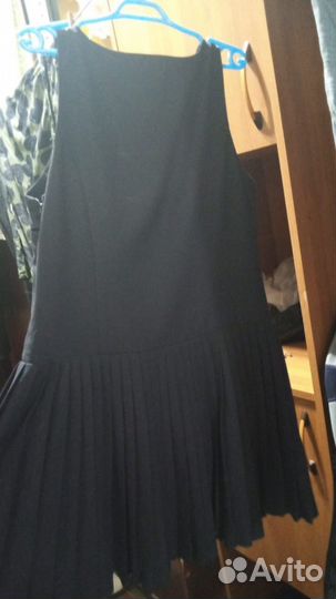 Школьный сарафан синий 152-76-60