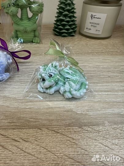 Мыло ручной работы дракончик