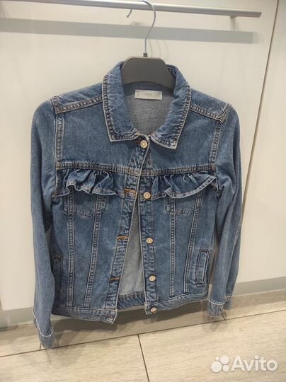 Джинсовка Манго для девочки 140