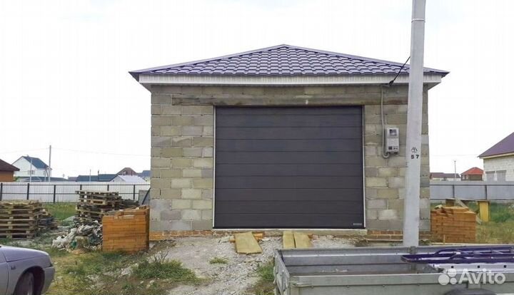 Гаражные ворота дамаст в наличии