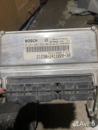 Блок упоавления двс niva chevrolet