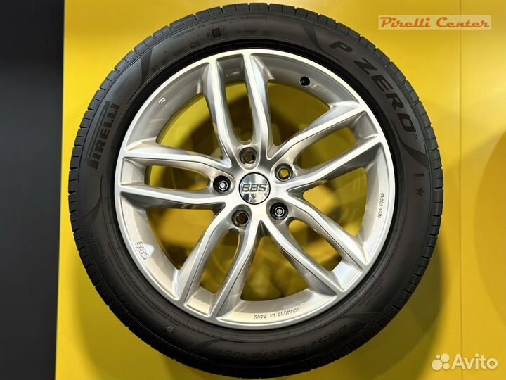 Комплект R18 BBS + PZero PZ4 на BMW 5(F10) /6(F13)