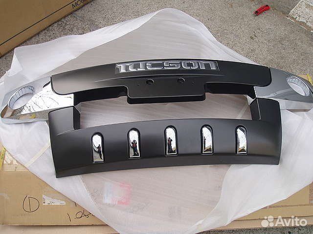 Накладки на передний и зад. бампер Hyundai Tucson