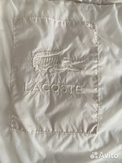 Пуховик женский lacoste