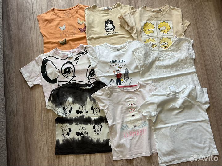 Одежда пакетом на девочку 110 116