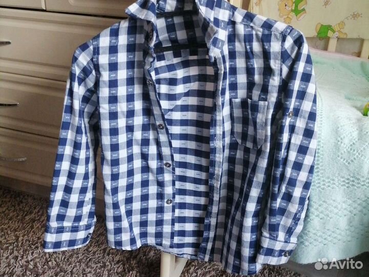 Рубашки на мальчика