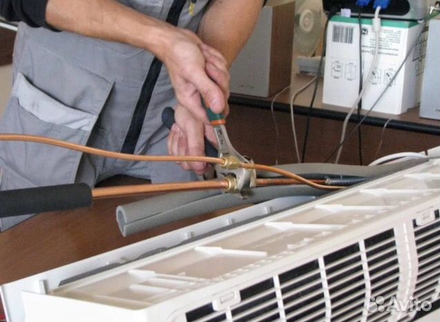 Монтаж сервис сплит-систем кондиционеров