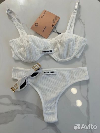 Комплект нижнего белья miu miu