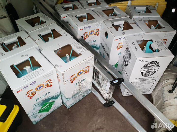 Фреон R134A в баллонах по 13,6 кг