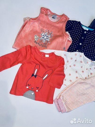 Рост 62-68-74 Одежда для девочки пакетом