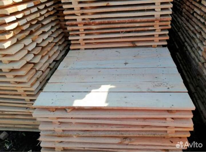 Настил деревянный строительный