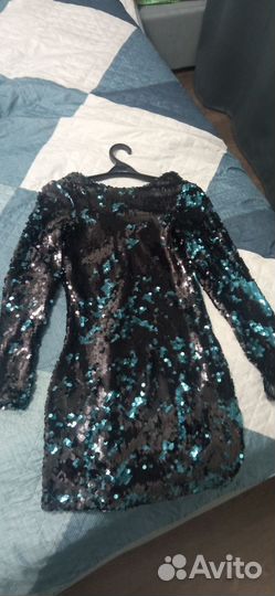 Вечернее платье s пайетки