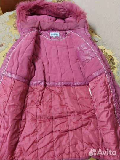 Куртка зимняя для девочки 146 152