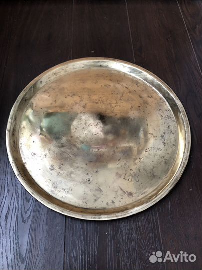 Поднос латунный Кольчугино