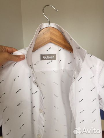 Рубашки школьные gulliver 164, 158, 134, 128