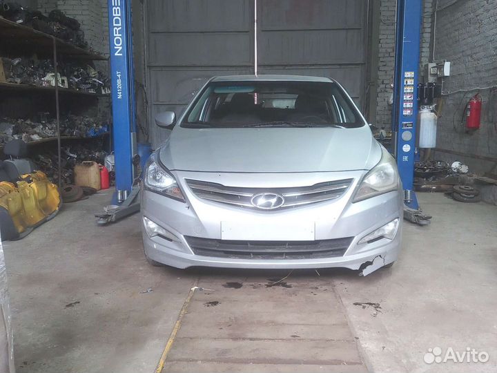 В разборе Hyundai Solaris 1 RB 2014г.в