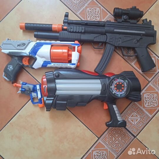 Детское оружие Nerf, бластер