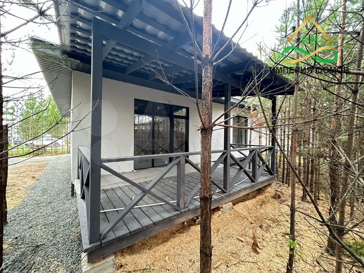 Коттедж 117 м² на участке 6,5 сот.