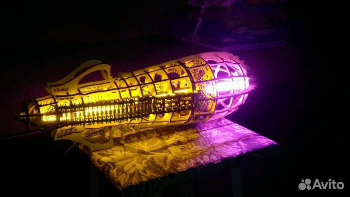 Стимпанк дирижабль