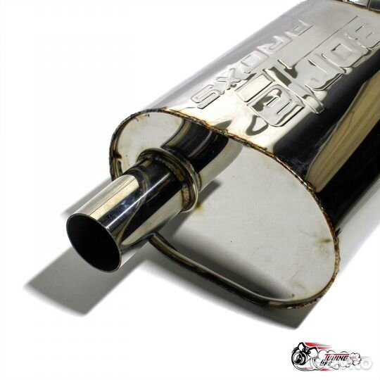 Глушитель Borla style с вакуумной заслонкой