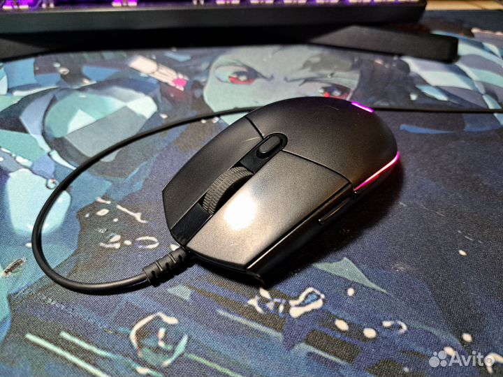 Мышь проводная Logitech G102 lightsync