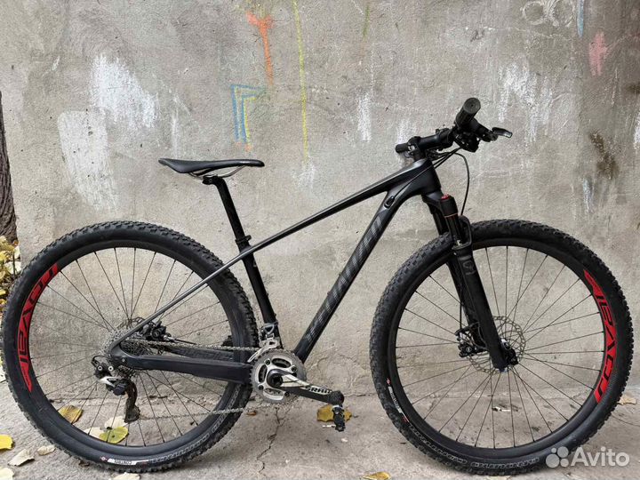 Карбоновый хардтейл Specialized размер S колёса ка
