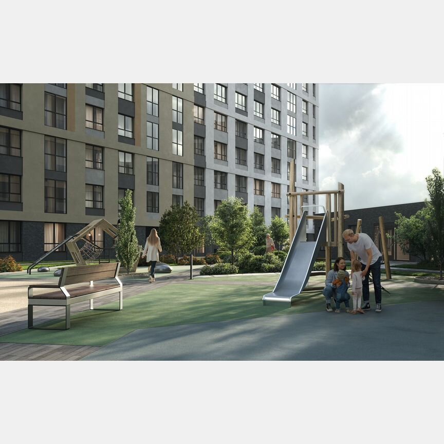 2-к. квартира, 69,3 м², 7/14 эт.