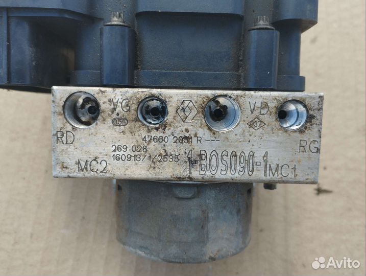 Блок абс Renault Logan 2 16 Valve 1.6 МКПП