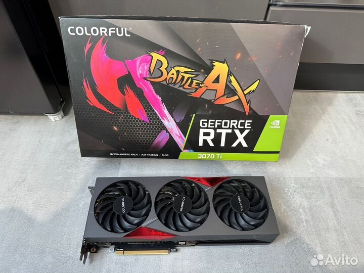 Видеокарта RTX 3070TI Battle Ax 8GB