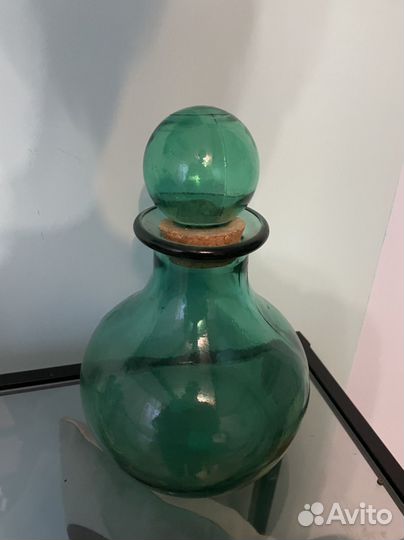 Ваза стекло с крышкой