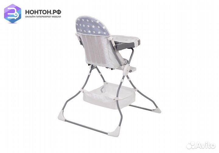 Стульчик для кормления Polini kids 252 Звезды серы