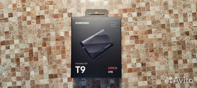 Samsung Portable SSD T9 4TB Новый объявление продам