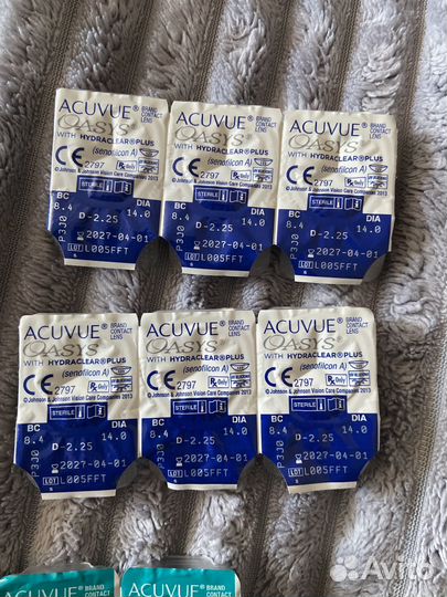 Линзы контактные Acuvue Oasys