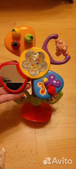 Развивающая игрушка-цветок на стол
