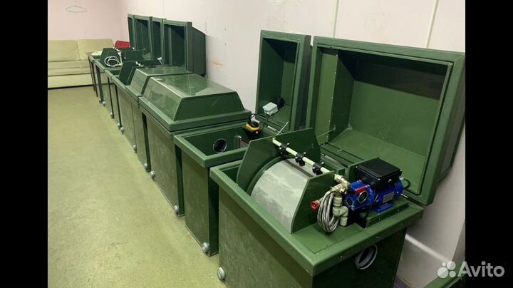 Барабанный фильтр для пруда “VodoMan”