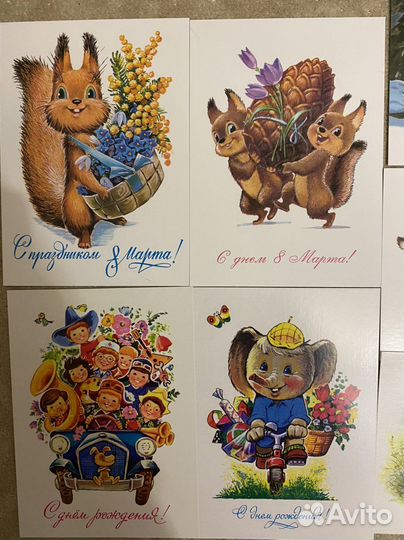 Набор открыток с ил.Зарубина