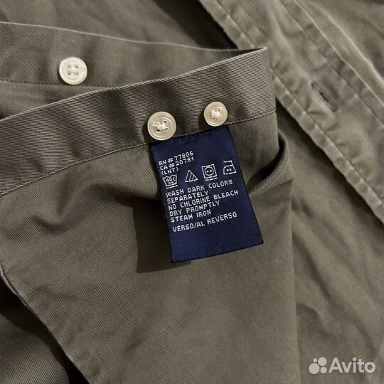 Tommy hilfiger рубашка хаки