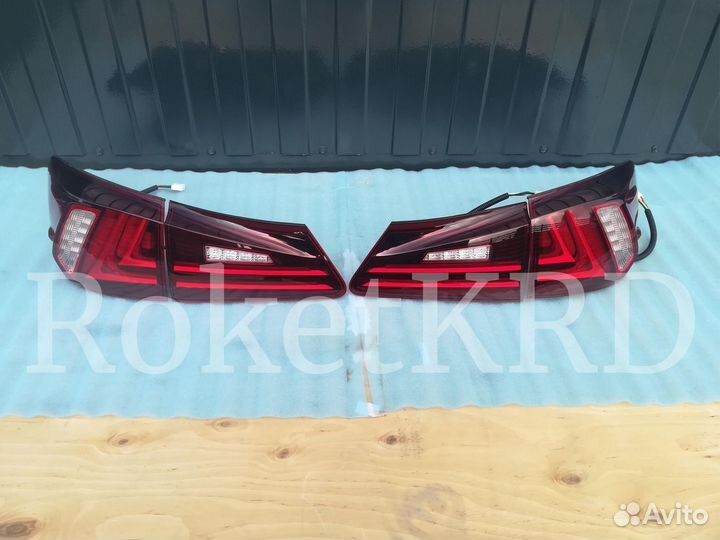 Задние фонари lexus is 250 2005-2013 LED