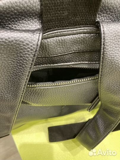 Рюкзак школьный кожаный