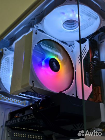 Игровой сб I5 10400 (xeon) DDR4 16Gb/ 5600XT White