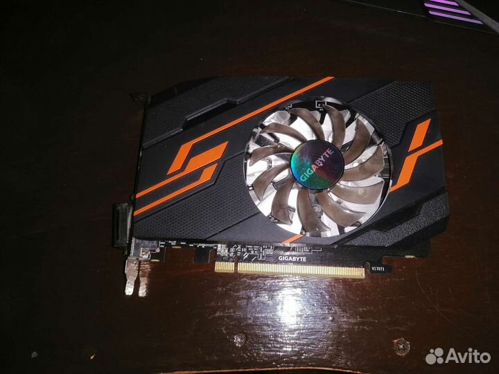 Видеокарта gigabyte gt 1030