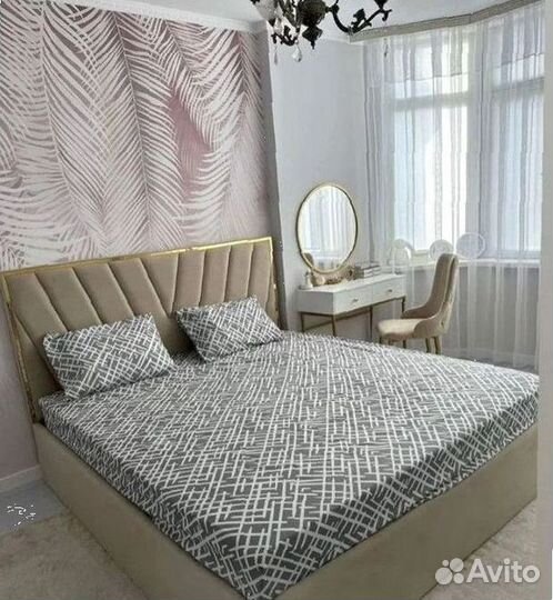 Кровать с подъемным механизмом двуспальная