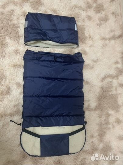 Овчинный конверт в коляску