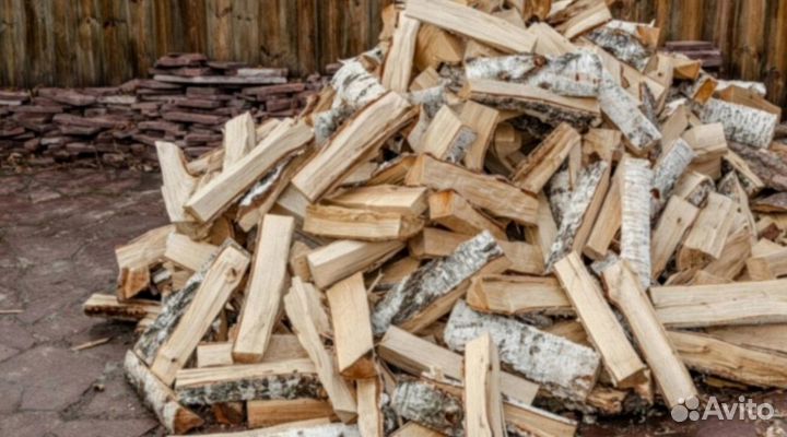 Дрова колотые