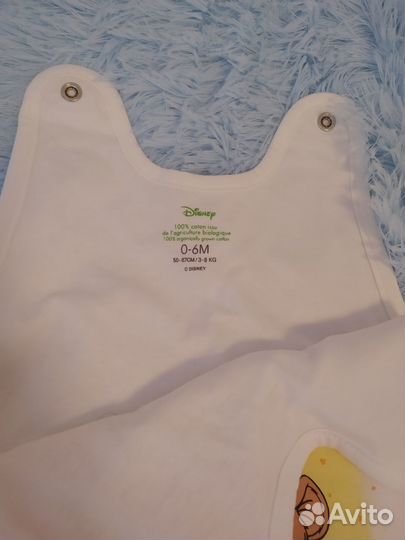 Спальный мешок kiabi 0-6 мес