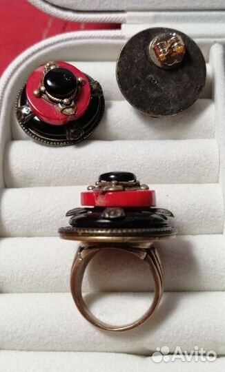 Серьги и кольцо