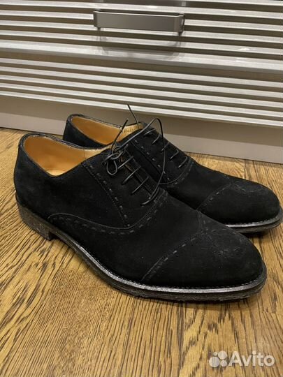 Туфли броги Tanino Crisci Italy замша 10 44
