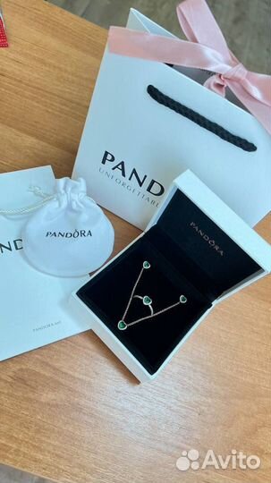 Pandora. Кольцо Сияющее сердце