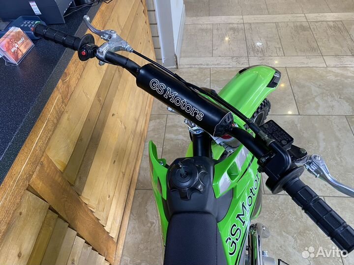 Питбайк GS Motors S12 17/14 зеленый