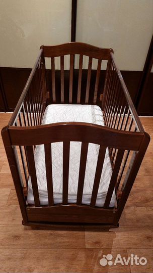 Кроватка гандылян венге б/у